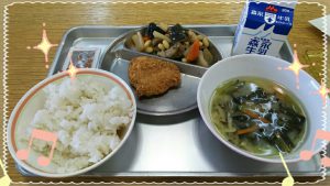 ☆小学校で給食試食会