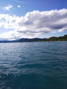 ☆田沢湖の白鳥ボートに乗ってきました♪