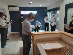 【秋田市新築注文デザイン住宅現場ブログ】手形山モデルハウス社内完了検査を行いました！