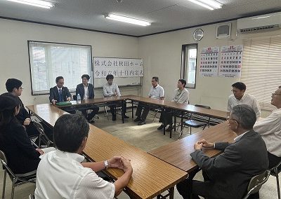 【秋田市新築注文デザイン住宅スタッフブログ】2025年度新卒者内定式を執り行いました。